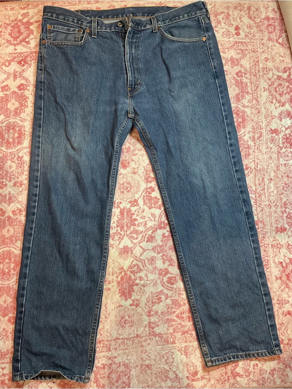 Levi's Dark Blue Straight-Leg Jeans